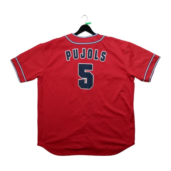 Maillot manches courtes homme rouge MLB Equipe Cardinals de Saint Louis QWE0354