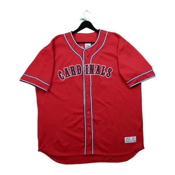 Maillot manches courtes homme rouge MLB Equipe Cardinals de Saint Louis QWE0354