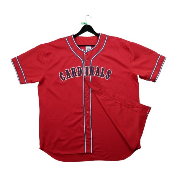 Maillot manches courtes homme rouge MLB Equipe Cardinals de Saint Louis QWE0354