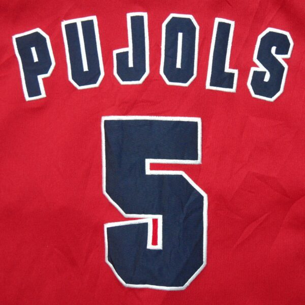 Maillot manches courtes homme rouge MLB Equipe Cardinals de Saint Louis QWE0354