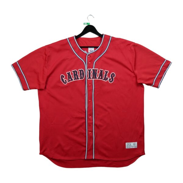 Maillot manches courtes homme rouge MLB Equipe Cardinals de Saint Louis QWE0354