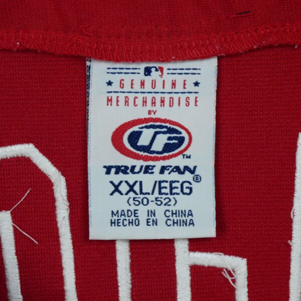 Maillot manches courtes homme rouge MLB Equipe Cardinals de Saint Louis QWE0354