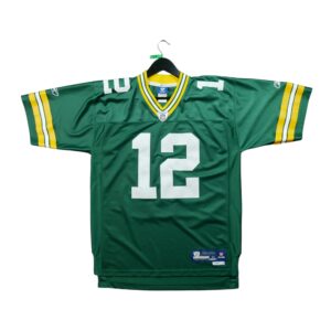 Maillot manches courtes homme vert Reebok Equipe Green Bay Packers QWE0310