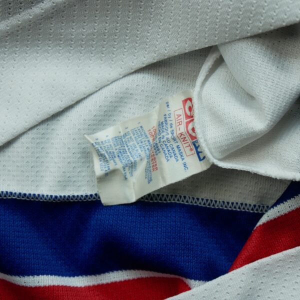 Maillot manches longues homme blanc CCM Equipe Rangers de New York QWE3161