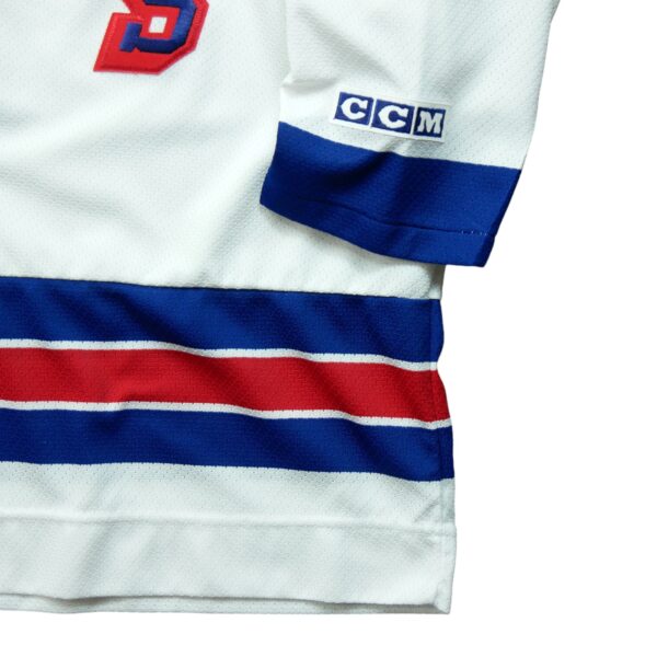 Maillot manches longues homme blanc CCM Equipe Rangers de New York QWE3161
