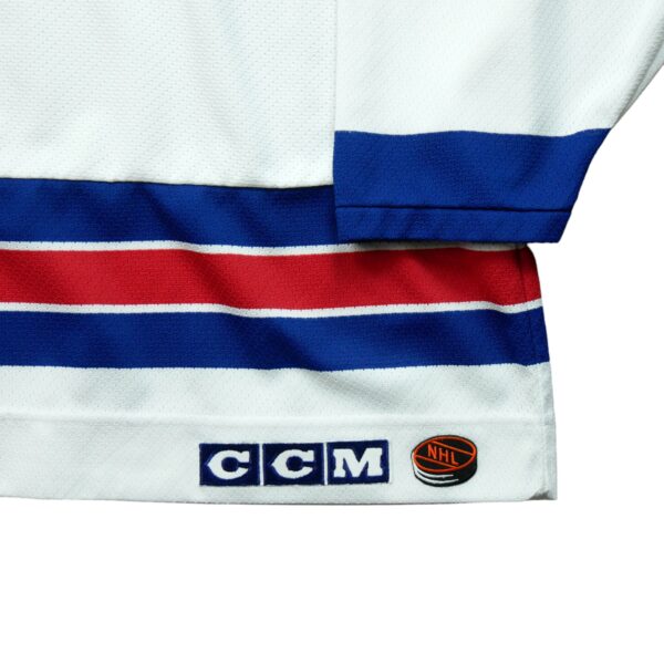 Maillot manches longues homme blanc CCM Equipe Rangers de New York QWE3161