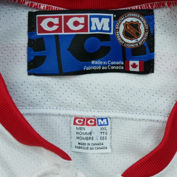 Maillot manches longues homme blanc CCM Equipe Rangers de New York QWE3161