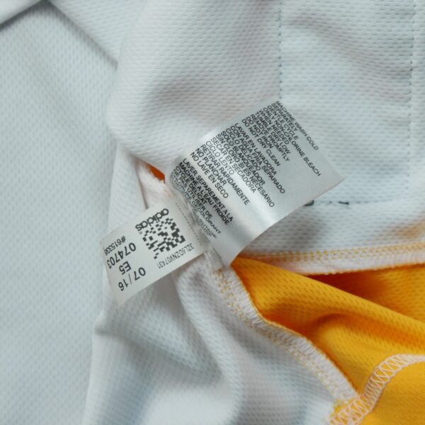 Maillot sans manches enfant blanc Adidas Equipe Warriors de Golden State QWE3359