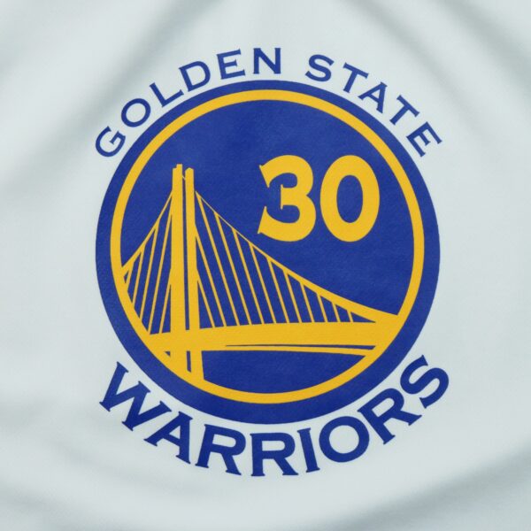Maillot sans manches enfant blanc Adidas Equipe Warriors de Golden State QWE3359