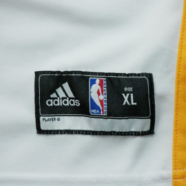 Maillot sans manches enfant blanc Adidas Equipe Warriors de Golden State QWE3359