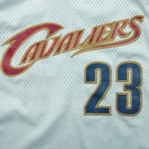 Maillot sans manches homme blanc Adidas Equipe Cavaliers de Cleveland QWE0321