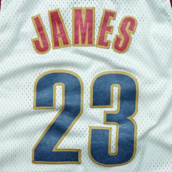 Maillot sans manches homme blanc Adidas Equipe Cavaliers de Cleveland QWE0321