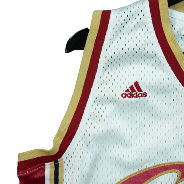 Maillot sans manches homme blanc Adidas Equipe Cavaliers de Cleveland QWE0321