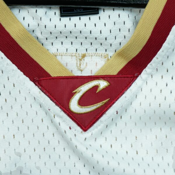 Maillot sans manches homme blanc Adidas Equipe Cavaliers de Cleveland QWE0321