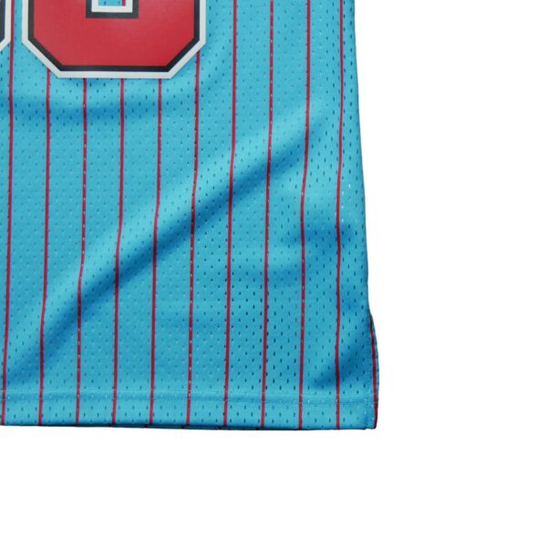 Maillot sans manches homme bleu Mitchell and Ness Equipe Bulls de Chicago QWE0309