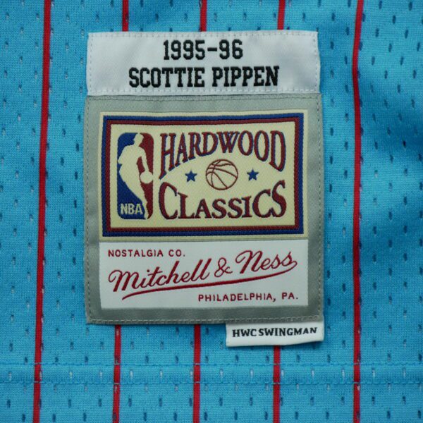 Maillot sans manches homme bleu Mitchell and Ness Equipe Bulls de Chicago QWE0309