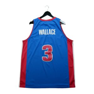 Maillot sans manches homme bleu Nike Equipe Pistons de Detroit QWE3842