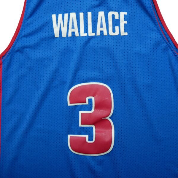 Maillot sans manches homme bleu Nike Equipe Pistons de Detroit QWE3842