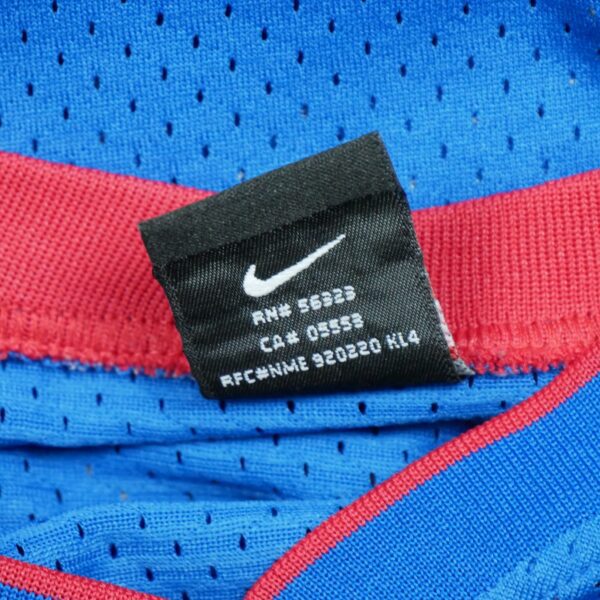 Maillot sans manches homme bleu Nike Equipe Pistons de Detroit QWE3842