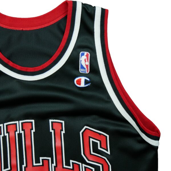 Maillot sans manches homme noir Champion Equipe Bulls de Chicago QWE3059