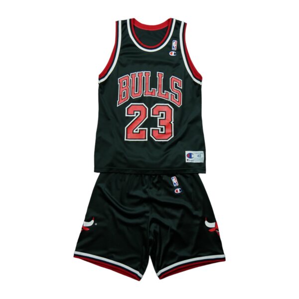 Maillot sans manches homme noir Champion Equipe Bulls de Chicago QWE3059