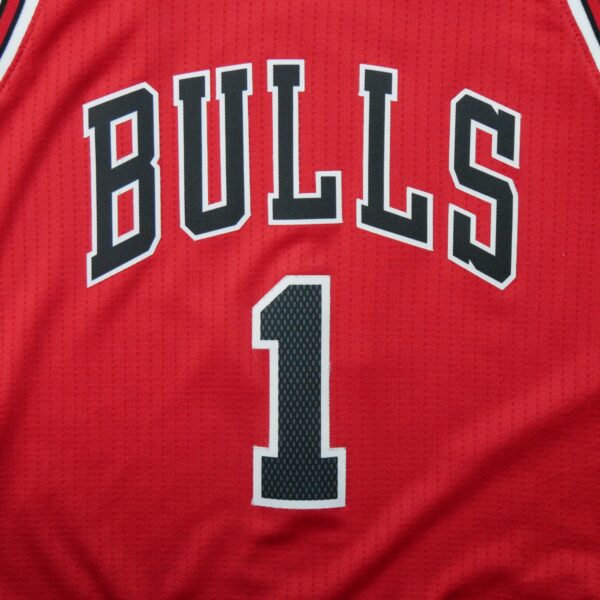 Maillot sans manches homme rouge Adidas Equipe Bulls de Chicago QWE0346