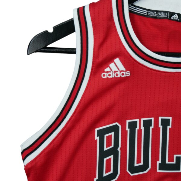 Maillot sans manches homme rouge Adidas Equipe Bulls de Chicago QWE0346