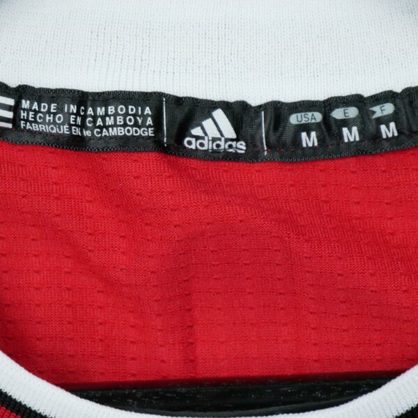 Maillot sans manches homme rouge Adidas Equipe Bulls de Chicago QWE0346