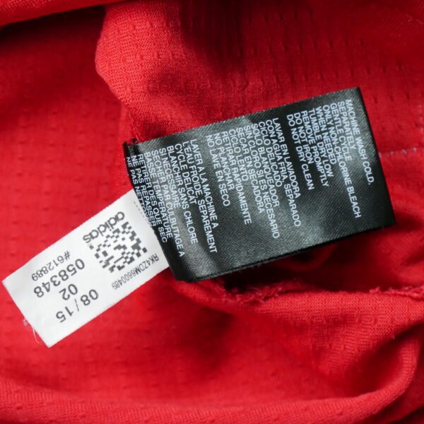 Maillot sans manches homme rouge Adidas Equipe Bulls de Chicago QWE0346