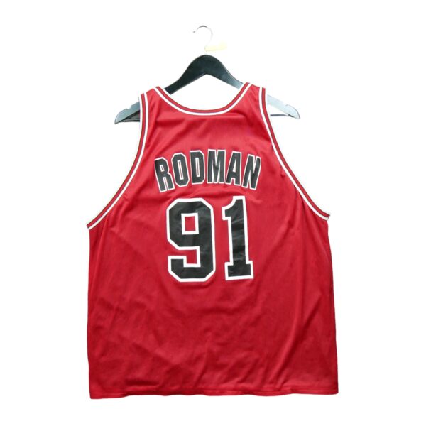 Maillot sans manches homme rouge Champion Equipe Bulls de Chicago QWE1632