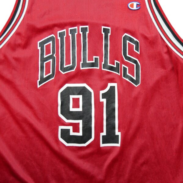 Maillot sans manches homme rouge Champion Equipe Bulls de Chicago QWE1632