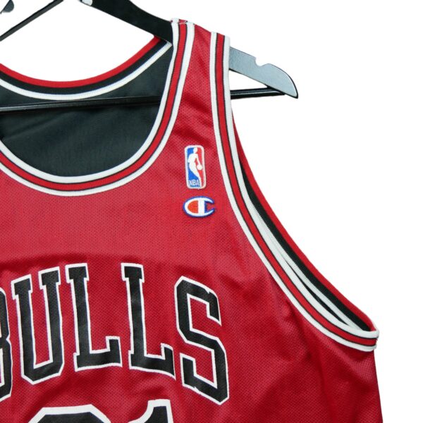 Maillot sans manches homme rouge Champion Equipe Bulls de Chicago QWE1632