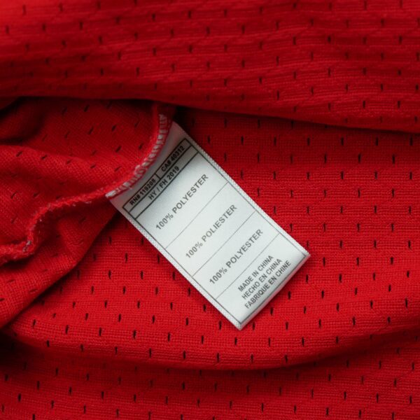 Maillot sans manches homme rouge Mitchell and Ness Equipe Bulls de Chicago QWE3694