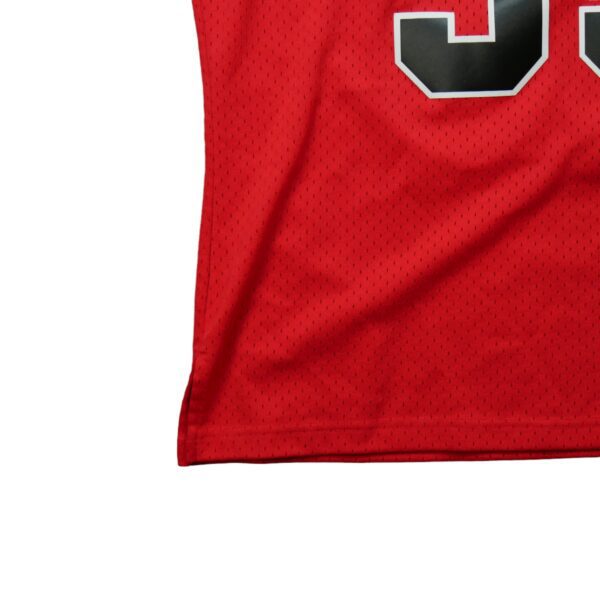 Maillot sans manches homme rouge Mitchell and Ness Equipe Bulls de Chicago QWE3694
