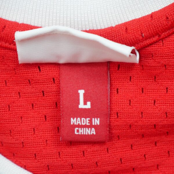 Maillot sans manches homme rouge Mitchell and Ness Equipe Bulls de Chicago QWE3694