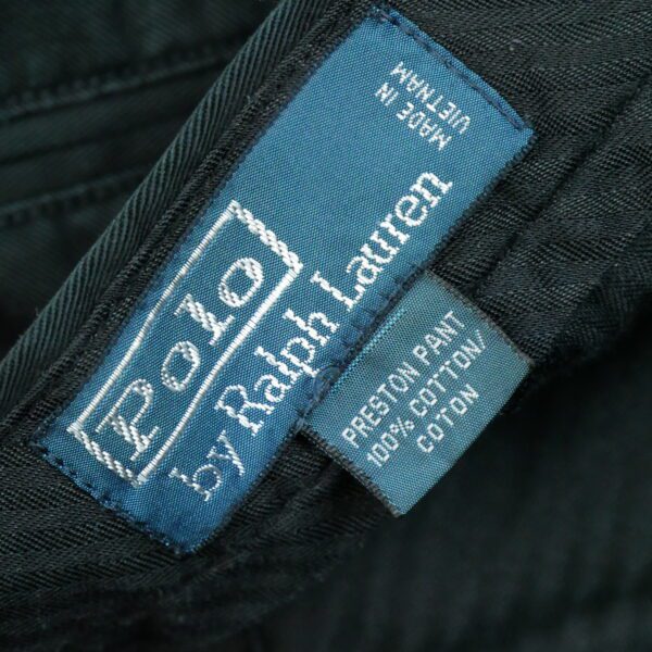 Pantalon classiques homme noir Polo Ralph Lauren QWE3085