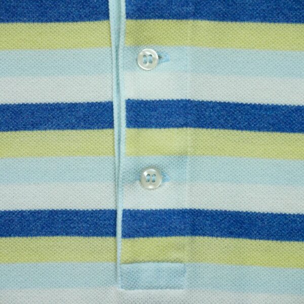 Polo manches courtes homme blanc Lacoste Motif a rayures Col Polo QWE0571