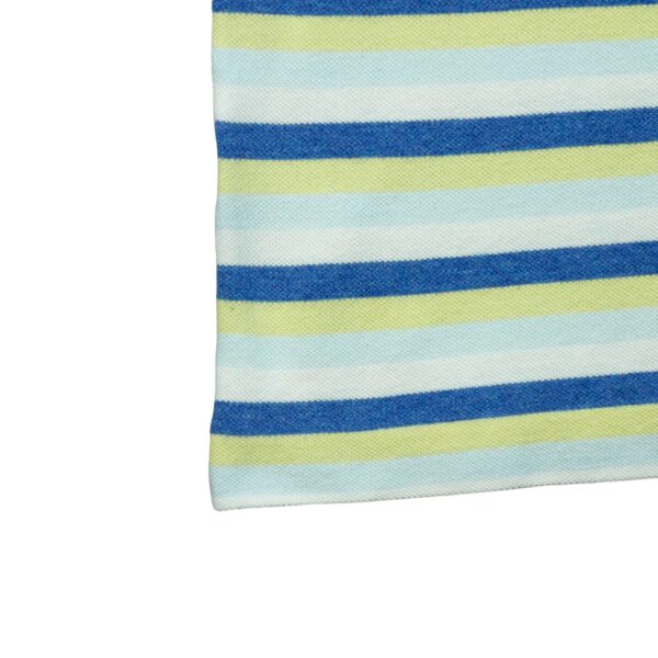 Polo manches courtes homme blanc Lacoste Motif a rayures Col Polo QWE0571