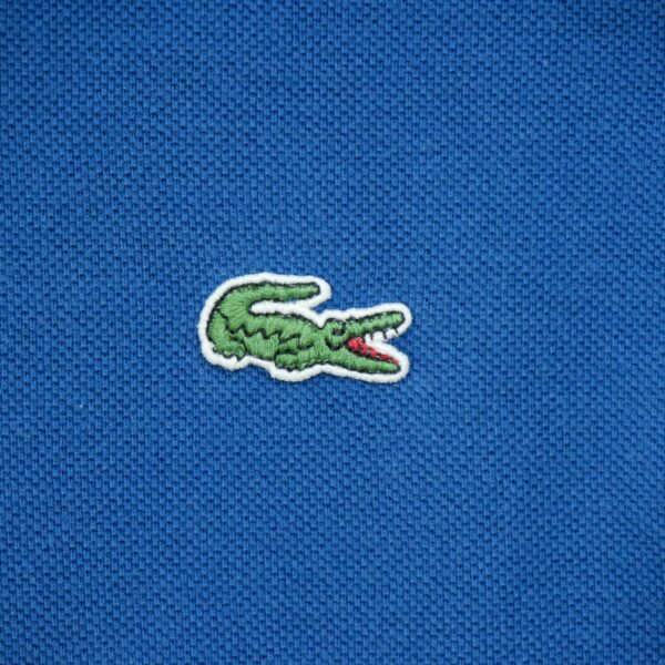 Polo manches courtes homme bleu Lacoste Col Rond QWE1822