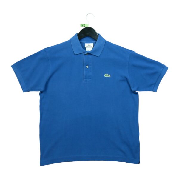 Polo manches courtes homme bleu Lacoste Col Rond QWE1822