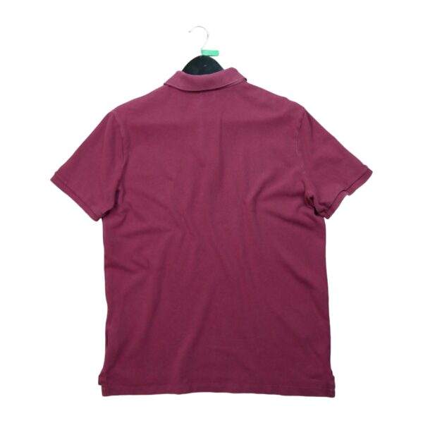 Polo manches courtes homme bordeaux Polo Ralph Lauren Col Polo QWE0590