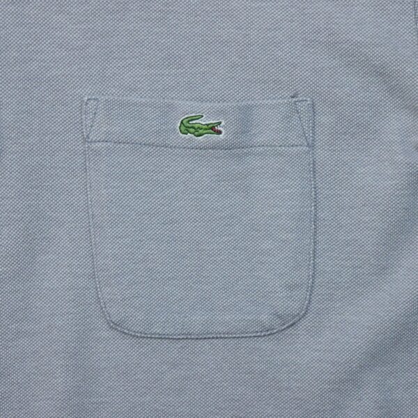 Polo manches courtes homme gris Lacoste Col Rond QWE0393