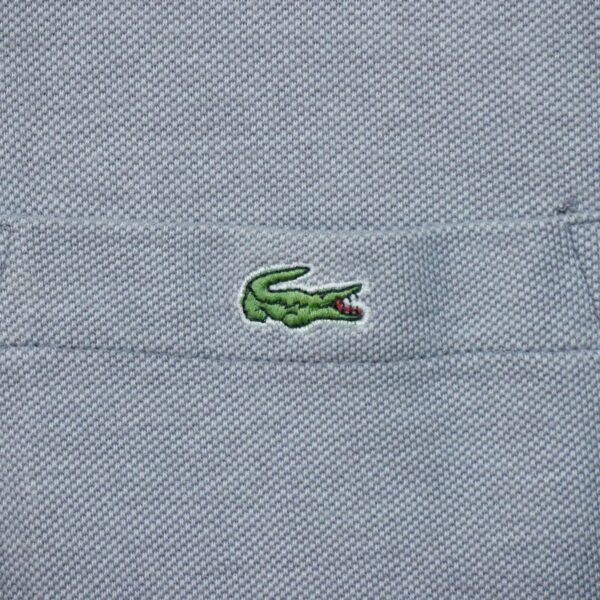 Polo manches courtes homme gris Lacoste Col Rond QWE0393