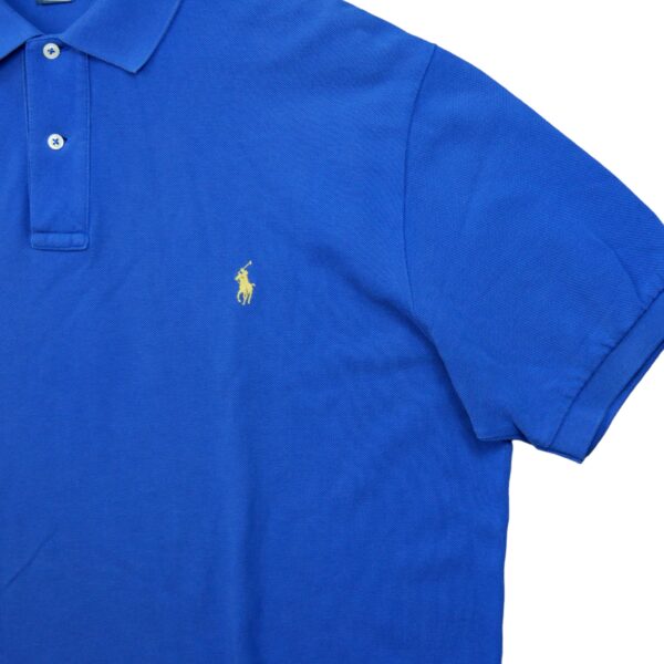 Polo manches courtes homme marine Polo Ralph Lauren Col Rond QWE0205