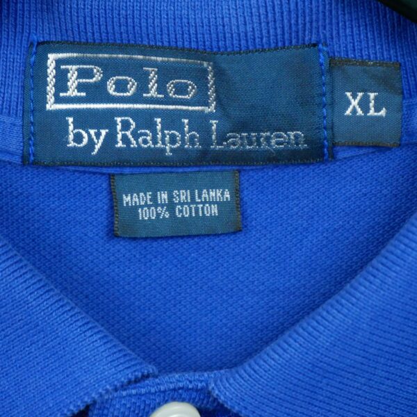 Polo manches courtes homme marine Polo Ralph Lauren Col Rond QWE0205