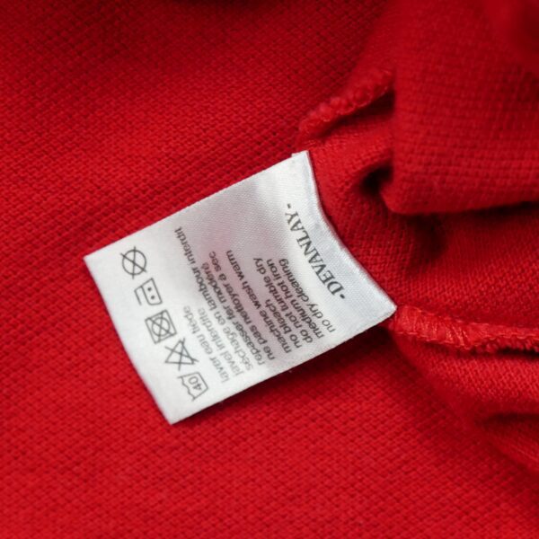 Polo manches courtes homme rouge Lacoste Col Rond QWE3794