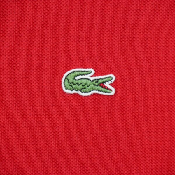 Polo manches courtes homme rouge Lacoste Col Rond QWE3794