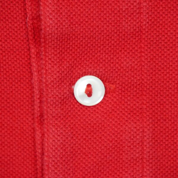 Polo manches courtes homme rouge Lacoste Col Rond QWE3794