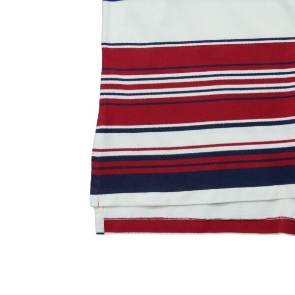 Polo manches courtes homme rouge Polo Ralph Lauren Motif a rayures Col Polo QWE0585