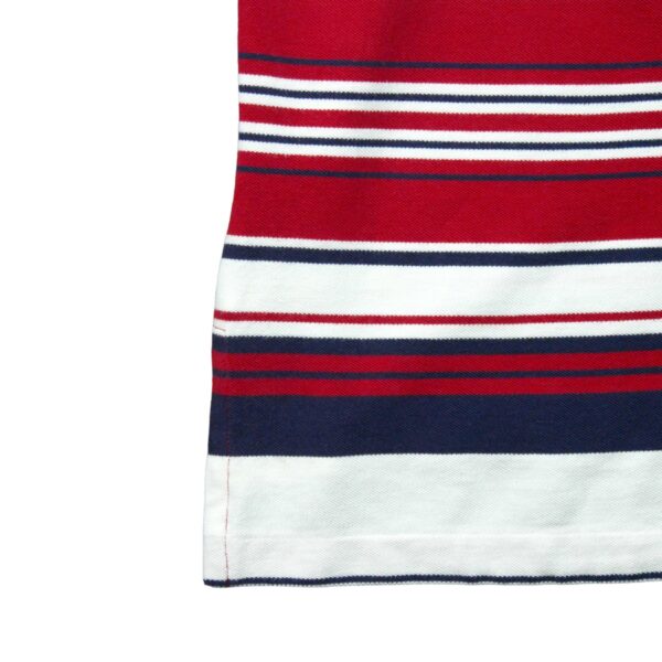Polo manches courtes homme rouge Polo Ralph Lauren Motif a rayures Col Polo QWE0585